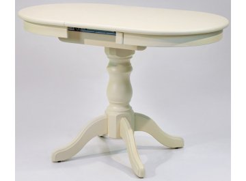 Стол складной Брамос К 100 / Джуно слоновая кость / синий