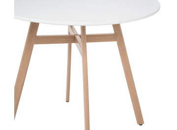 Столовая группа Гуанора 90 white / wood