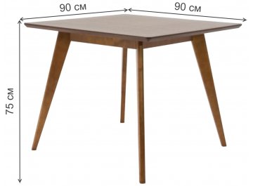 Столовая группа Сканди М 90 / Сашш орех / серый ГЛ