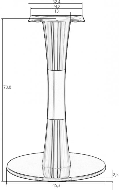 Подстолье обеденное Giorgio
