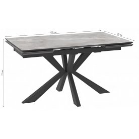 Керамический стол DikLine SFE160