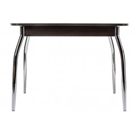 Стол Monro венге / кремовое стекло с рисунком