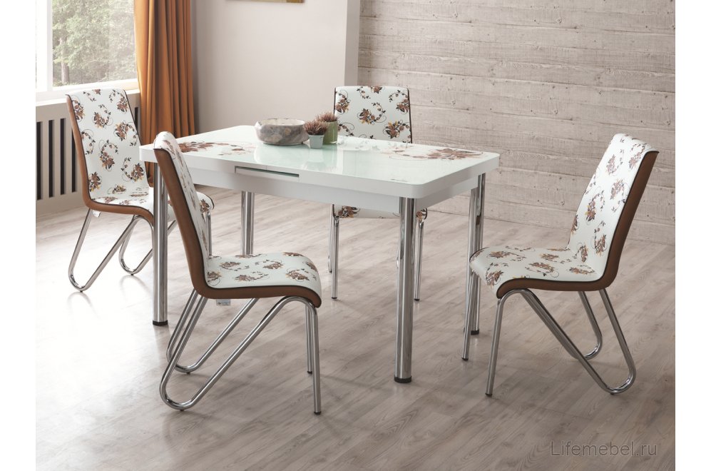 Стол обеденный M28 раскладной brown