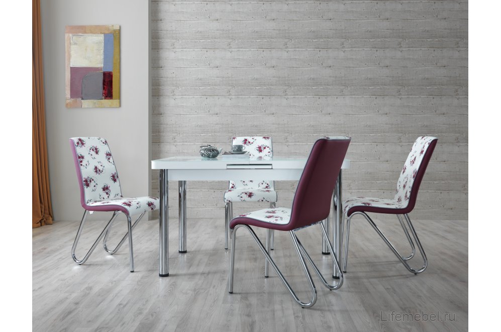 Стол обеденный M28 раскладной damson