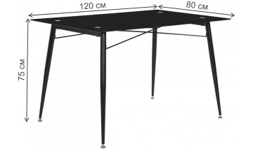 Стеклянный стол Флоренция