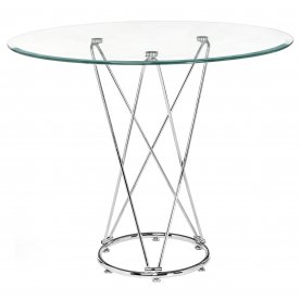 Стеклянный стол Ice 80