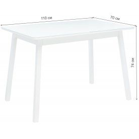 Стеклянный стол Leset Морон