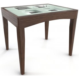 Стеклянный стол Рим 90/75-С