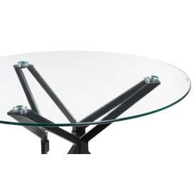 Стеклянный стол Roko 90