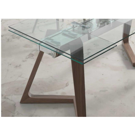 Стеклянный стол Бостон