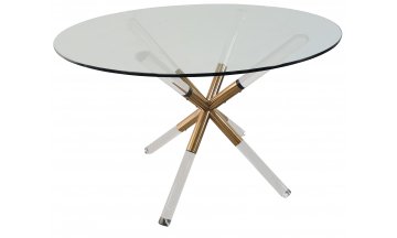 Стеклянный стол Крит