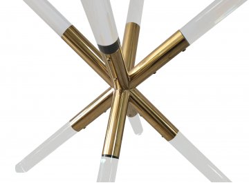 Стеклянный стол Крит