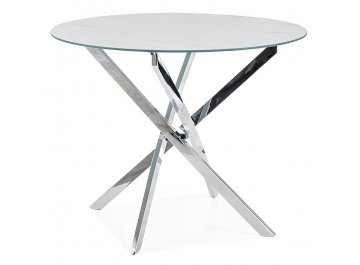 Стеклянный стол Agis d90