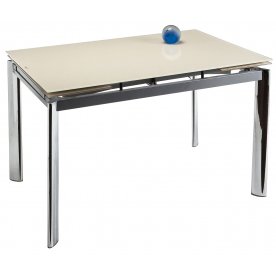 Стол раскладной Cubo 120 бежевый