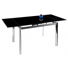 Стол раскладной Cubo 120 черный