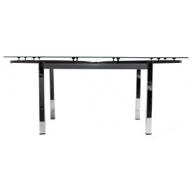 Стол раскладной Kvadro 110 черный