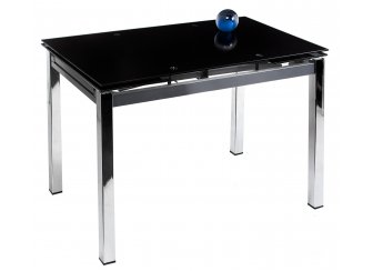 Стол раскладной Kvadro 110 черный