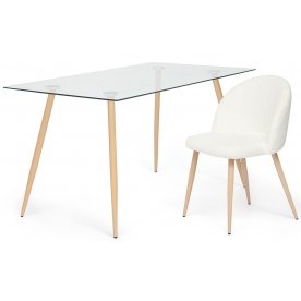 Стеклянный стол Sophia