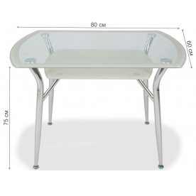 Стеклянный стол S605 80