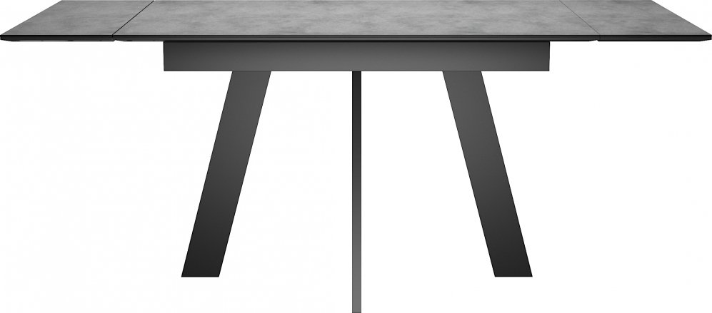 Стол Wings северный камень / черный