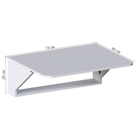 Откидной стол СО4 навесной