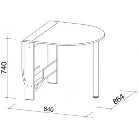 Стол-книжка СтК12
