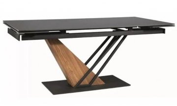 Керамический стол Signal Genesis раскладно белый / дуб