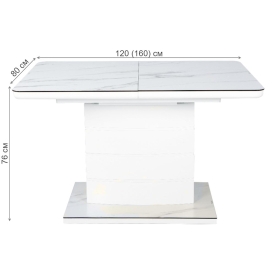 Стол на тумбе DT200 120