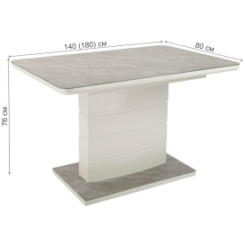 Стол на тумбе DT200 140