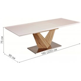 Стол на тумбе Alaras