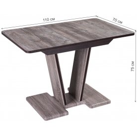 Стол на тумбе Джаз ПР ОТ/ОТ 03 ОТ