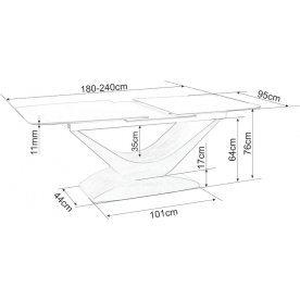 Керамический стол Иммити