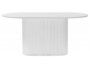 Обеденный стол Барон 160 х 90 белый / белый