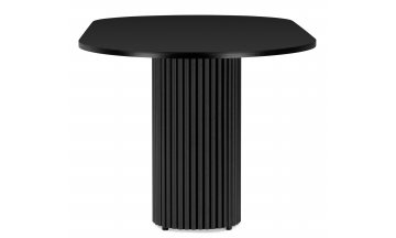 Деревянный стол Барон 160 х 90 черный / черный