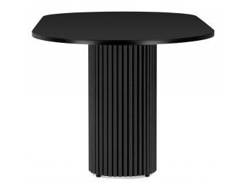 Обеденный стол Барон 160 х 90 черный / черный