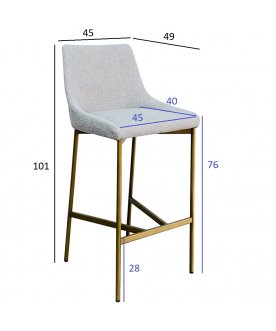Барный стул 163YH-16963