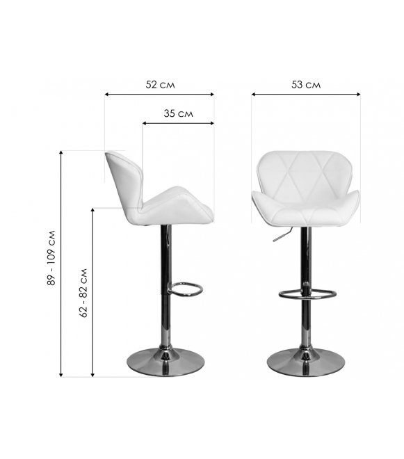 Барный стул Berlin велюр зеленый