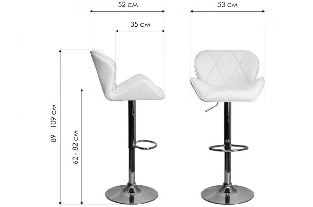 Барный стул Berlin велюр темно-серый