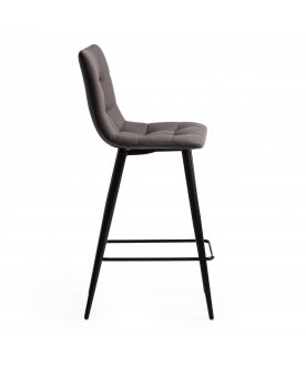 Стул барный Chilly mod. 7095пб черный / темно-серый