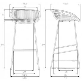 Барный стул Frank