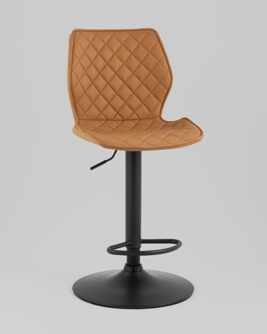 Барный стул Арма, экокожа, коричневый