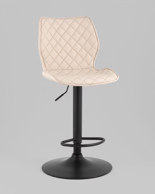 Барный стул Арма, экокожа, светло-серый