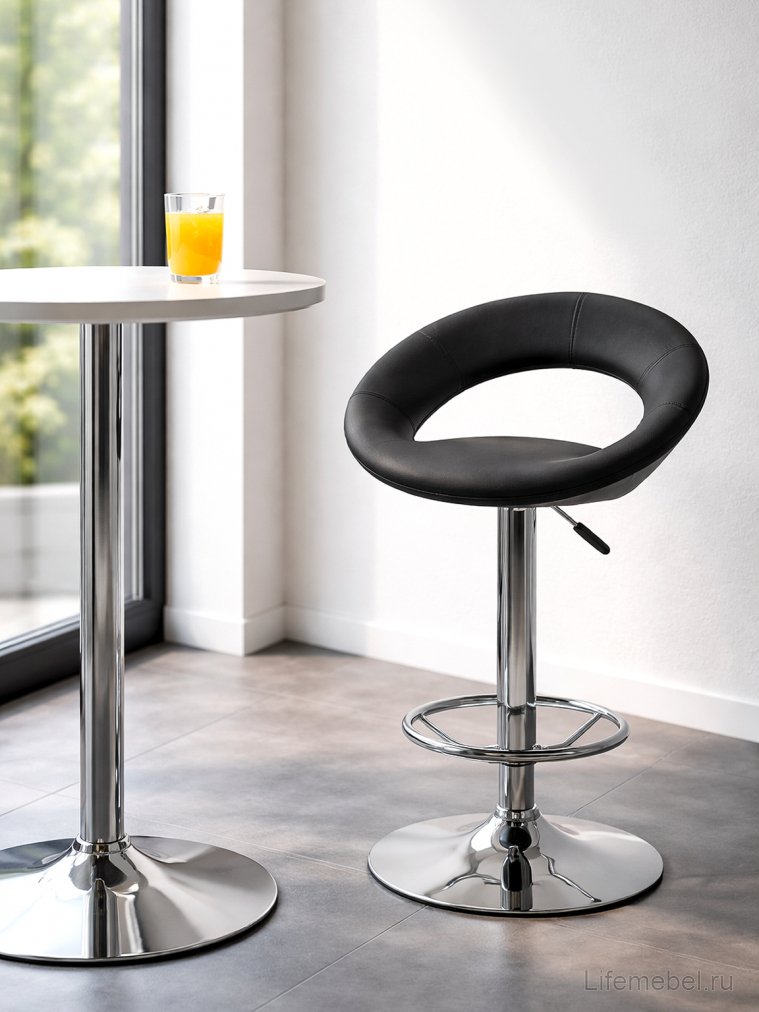 Барный стул H15 черный