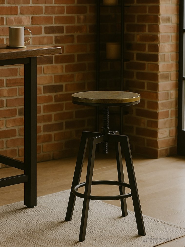 Барный стул H64 кофе