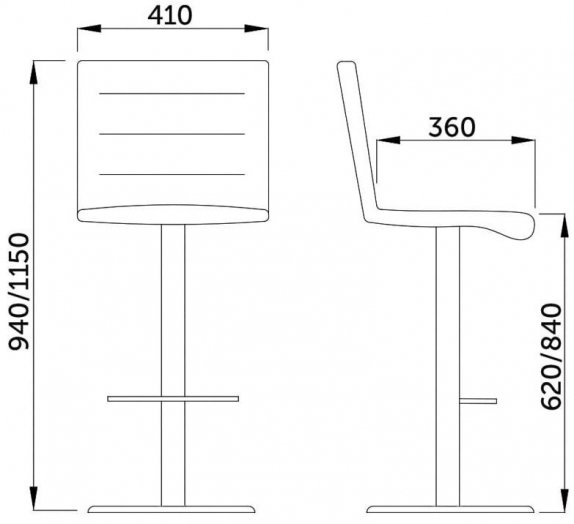 Барный стул Isot крем
