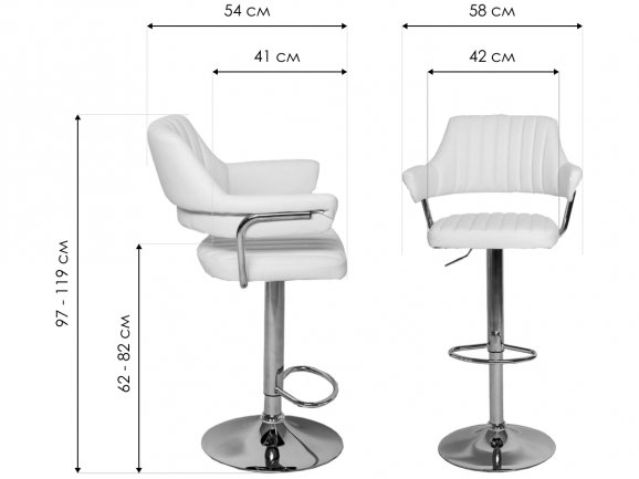 Барный стул S1029 dark blue G062-49 / black