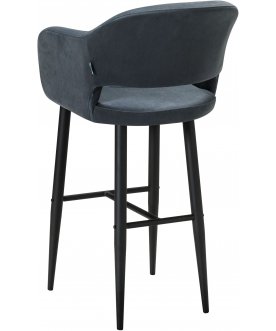 Барный стул Барный стулOscar Diag grey / черный