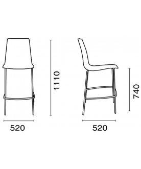 Барный стул PP/xtremebslpro/09-102
