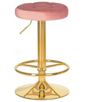 Барный стул 5008-LM Bruno пудрово-розовый