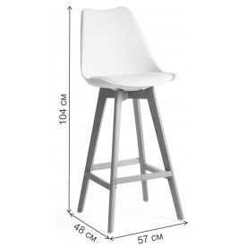 Барный стул Tulip Bar mod. C1014H